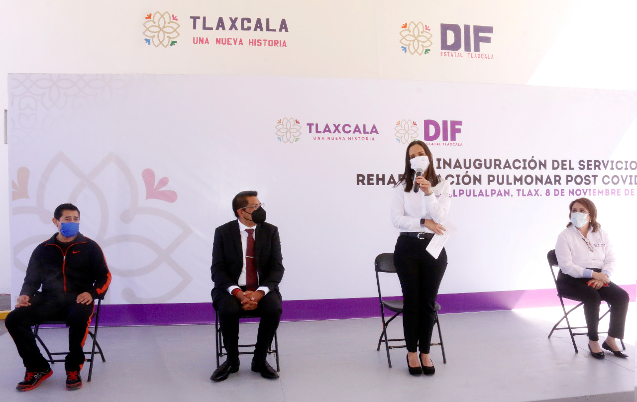 Por: Cortesía SEDIF puso en marcha servicio de rehabilitación pulmonar post Covid-19