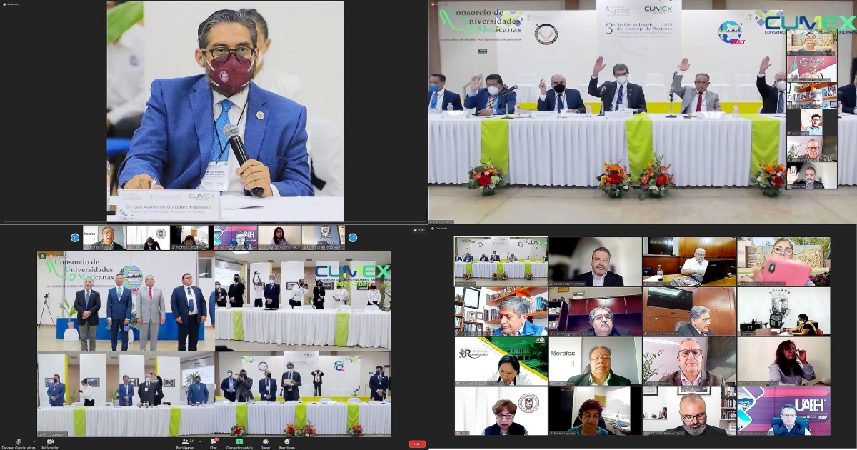 Por: Cortesía  Intervine UATx en sesión ordinaria del CUMEX