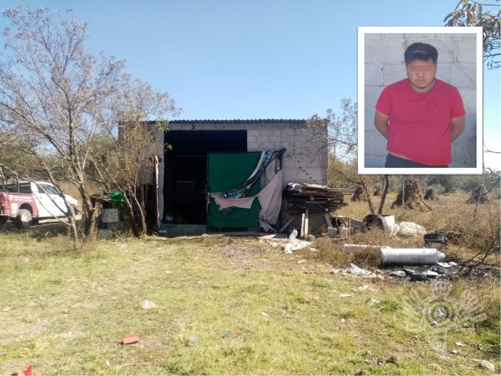 Por: Cortesía Detienen a hombre que operaba bodega con mercancía robada en Acajete