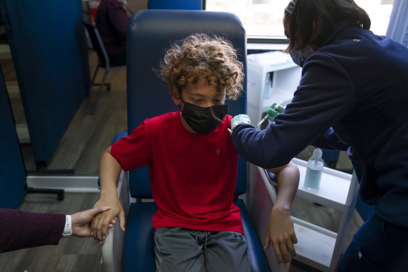 Por: Cortesía 900 mil niños estadounidenses de 5 a 11 años son vacunados en el país en solo una semana