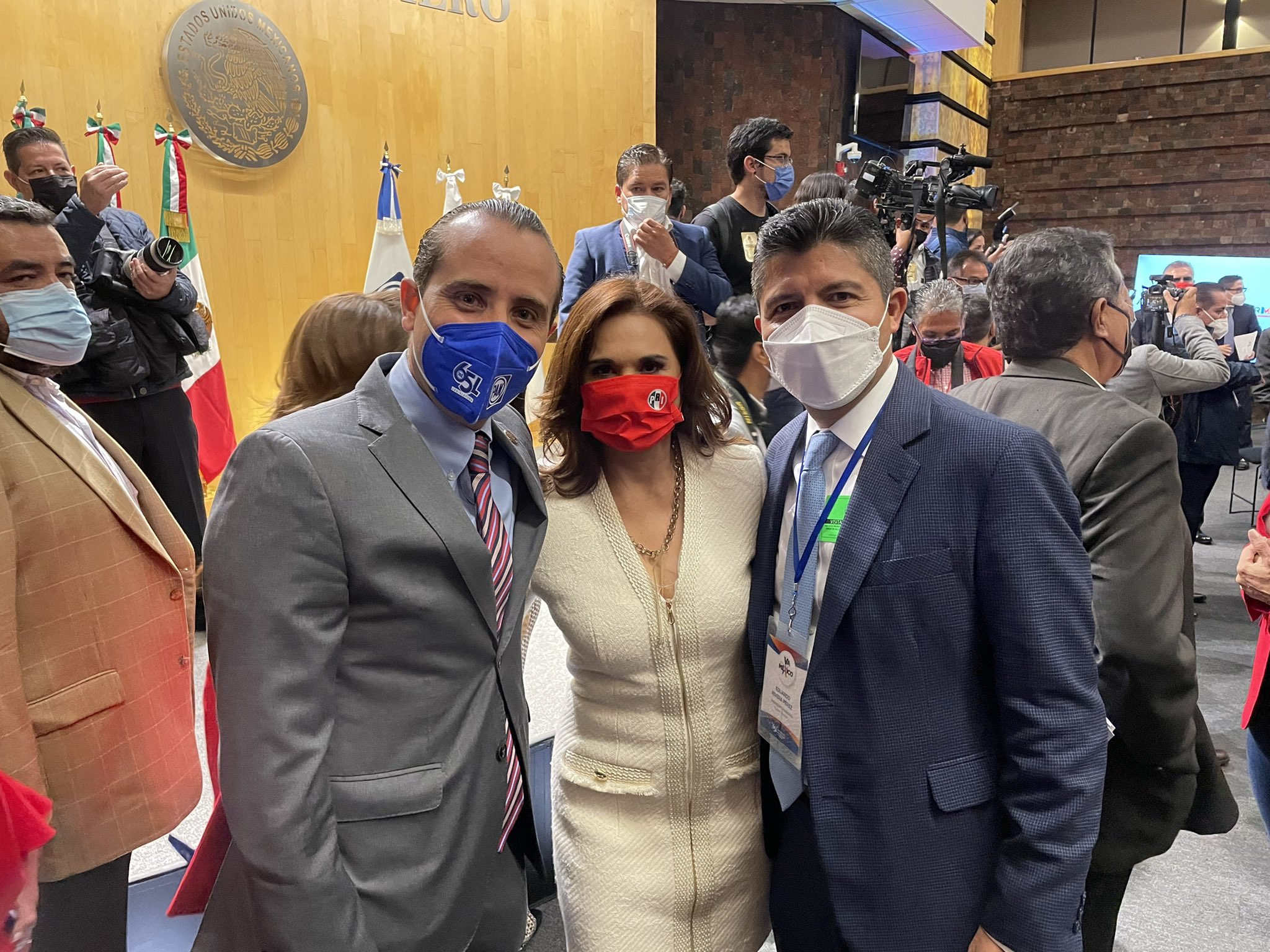 Por: Cortesía Eduardo Rivera agradece a diputados federales respaldo para obtener recursos federales