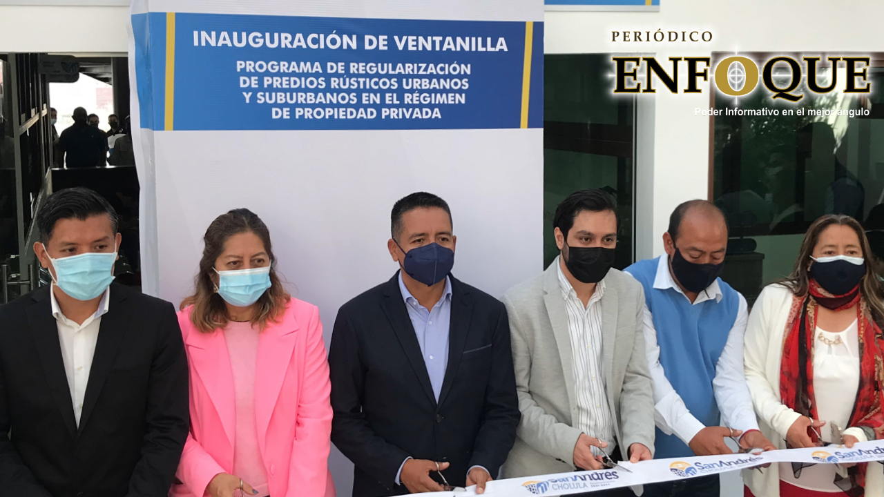 Por: Enfoque Ayuntamiento de San Andrés Cholula buscará brindarle a la ciudadanía una correcta certeza jurídica