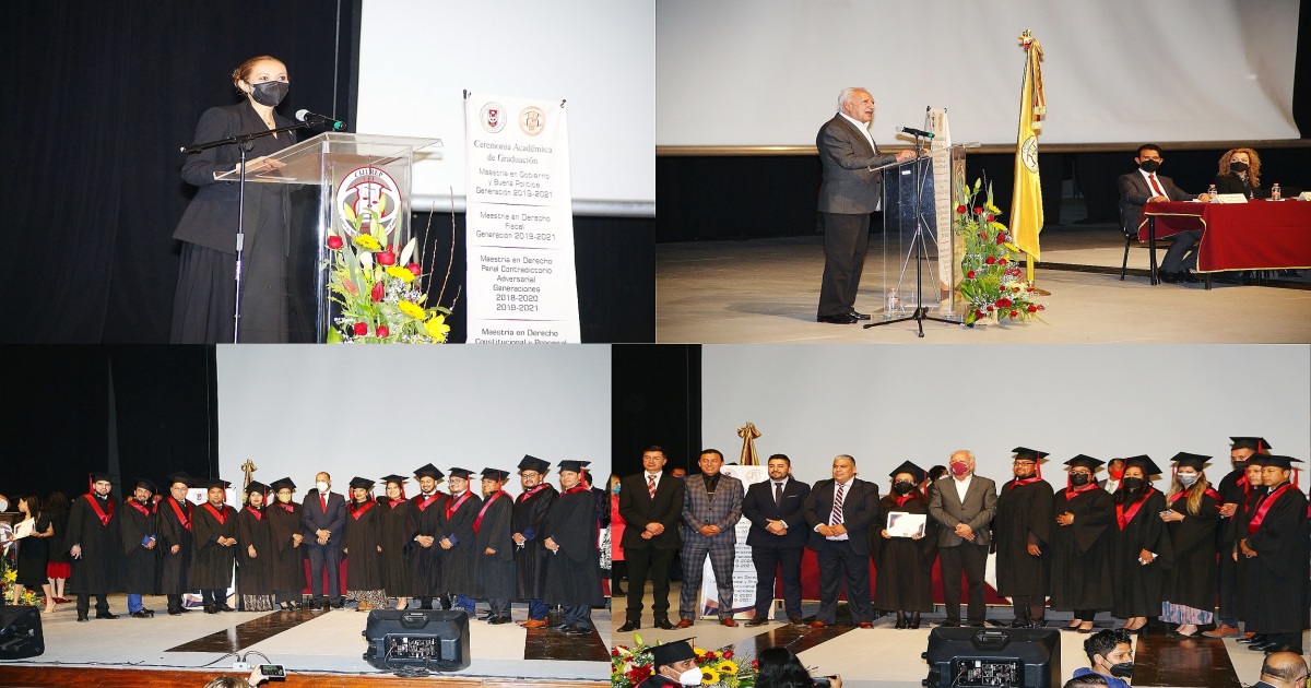 Por: Cortesía Gradúa CIJUREP de la UATx a maestros en derecho, gobierno y buena política