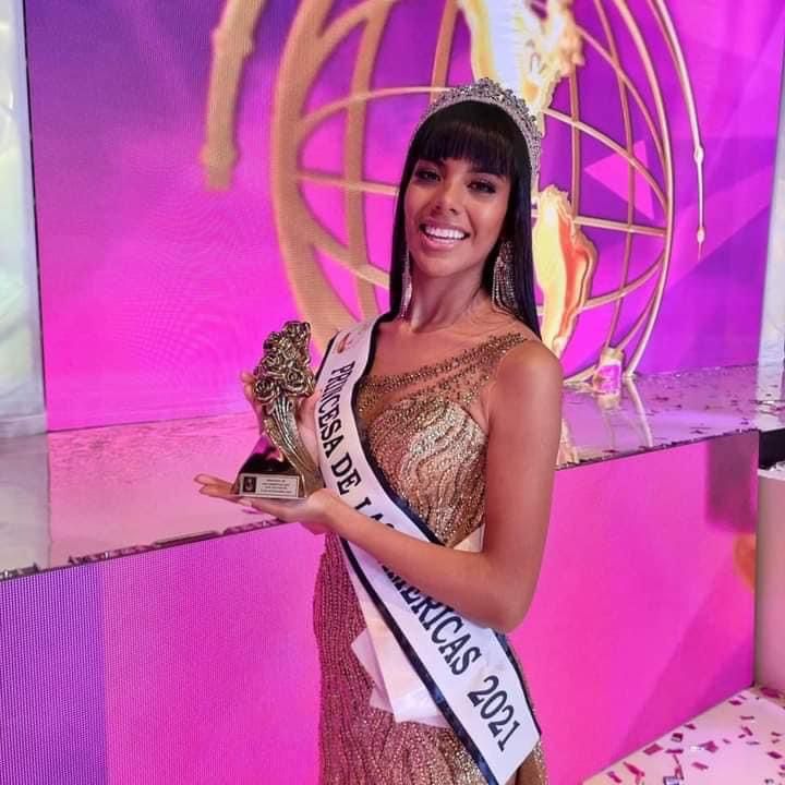 La tlaxcalteca Brenda Tlatelpa, se coronó como Princesa de las Americas 2021