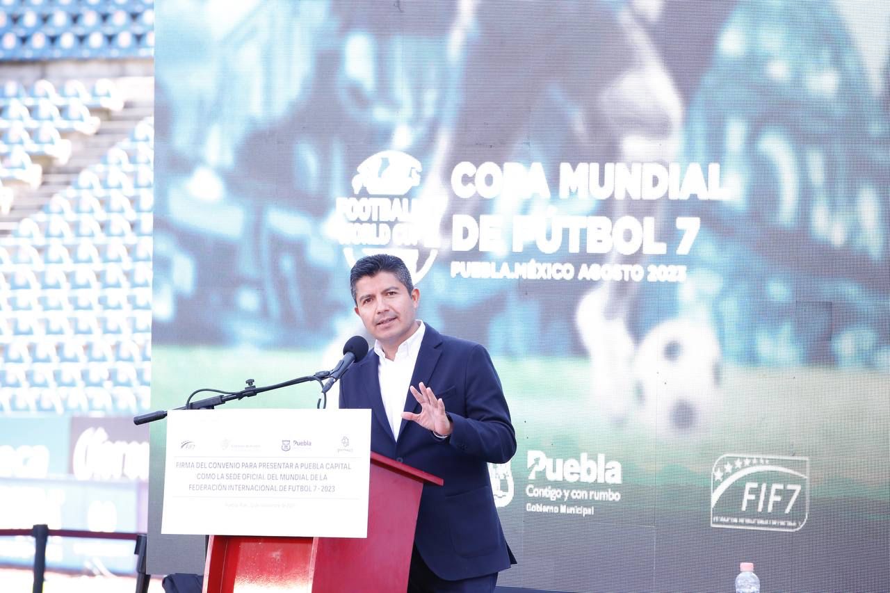 FIF7 World Cup 2023 será en Puebla anuncia Eduardo Rivera