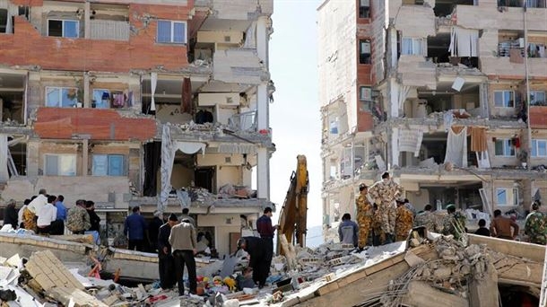 Por: Cortesía Fuertes sismos que sacudieron a Irán dejaron un deceso y decenas de escombros