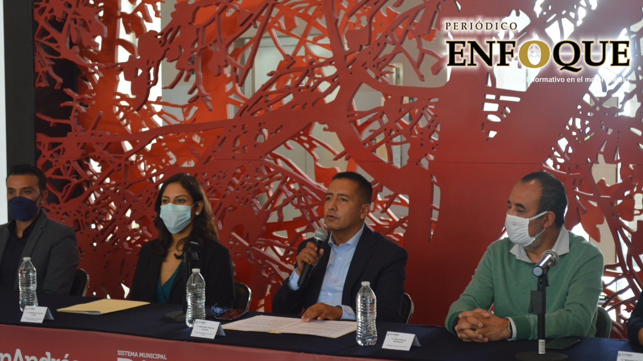 Por: Cortesía Ayuntamiento de San Andrés Cholula en conjunto con Sonata Town Center y Grupo Proyecta buscarán beneficiar a la niñez sanandreseña
