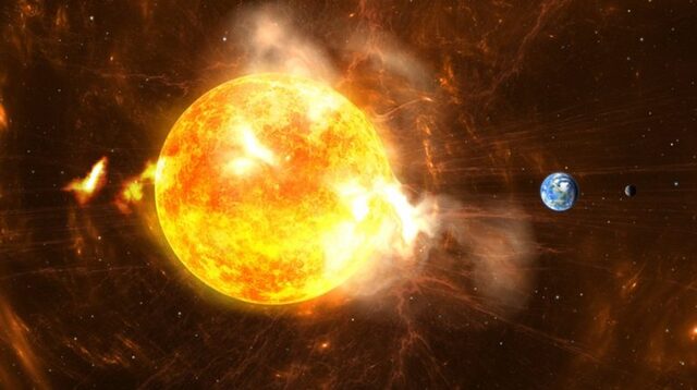 Por: Cortesía Se acerca una tormenta solar "Caníbal" a la tierra, advierte la nasa