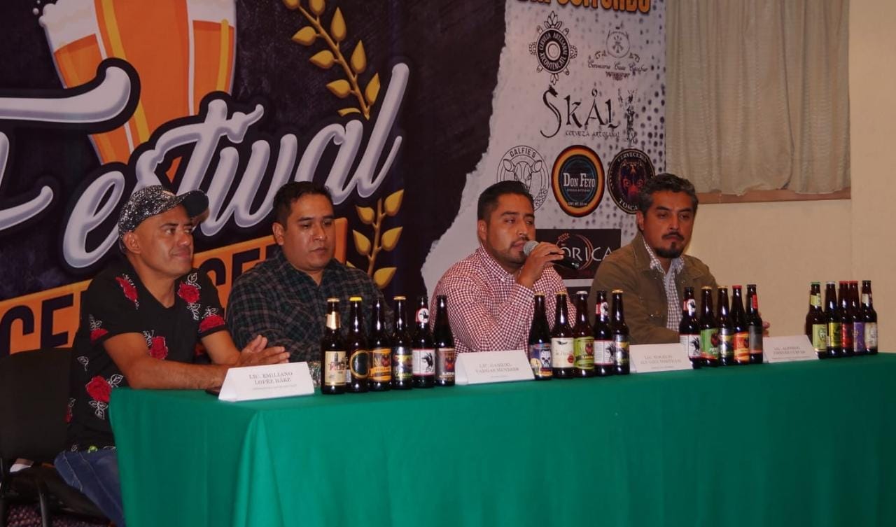 Por: Cortesía Anuncian festival cervecero en Zacatelco, buscan reactivación económica