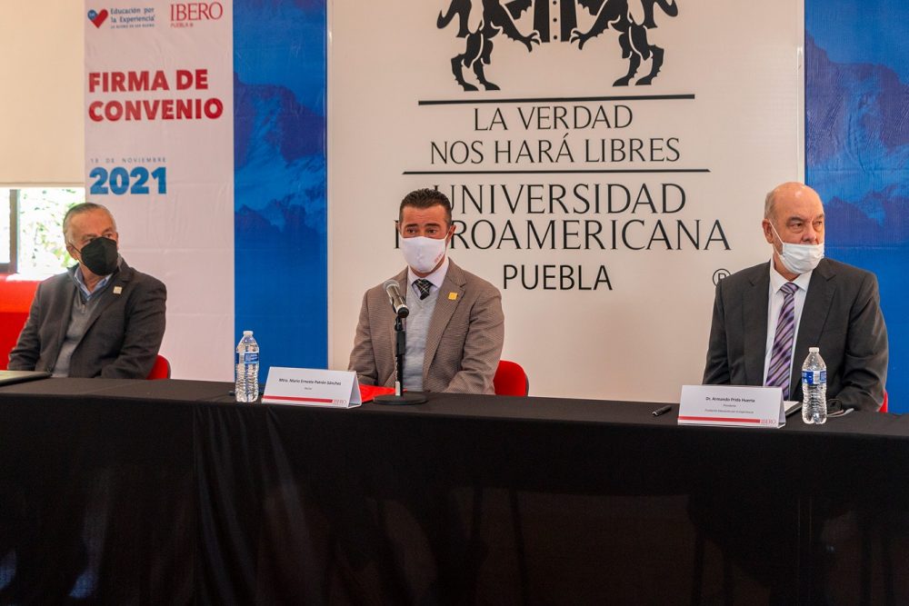 Por: Cortesía IBERO Puebla y ExE firman convenio para la reconstrucción de un mundo herido
