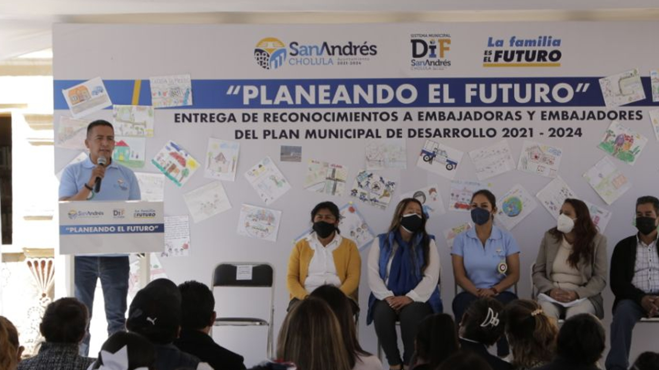 Por: Cortesía Ayuntamiento de San Andrés Cholula buscará la inclusión de la niñez en su Plan de Desarrollo