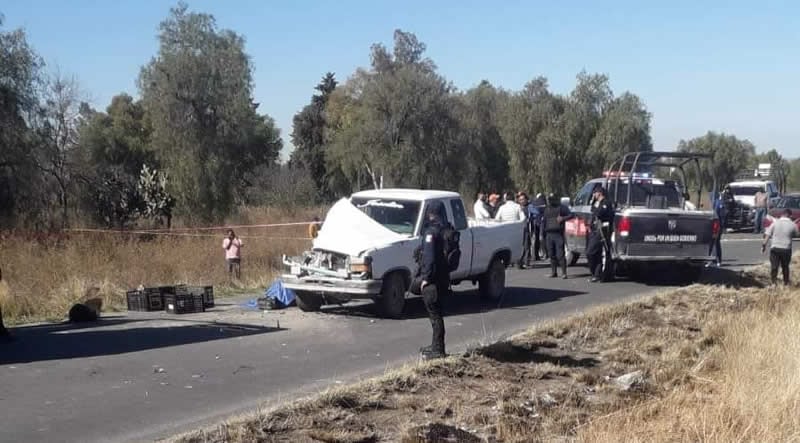Por: Cortesía Hombre pierde la vida en accidente   vehicular; viajaba en la batea de una camioneta y salio disparado