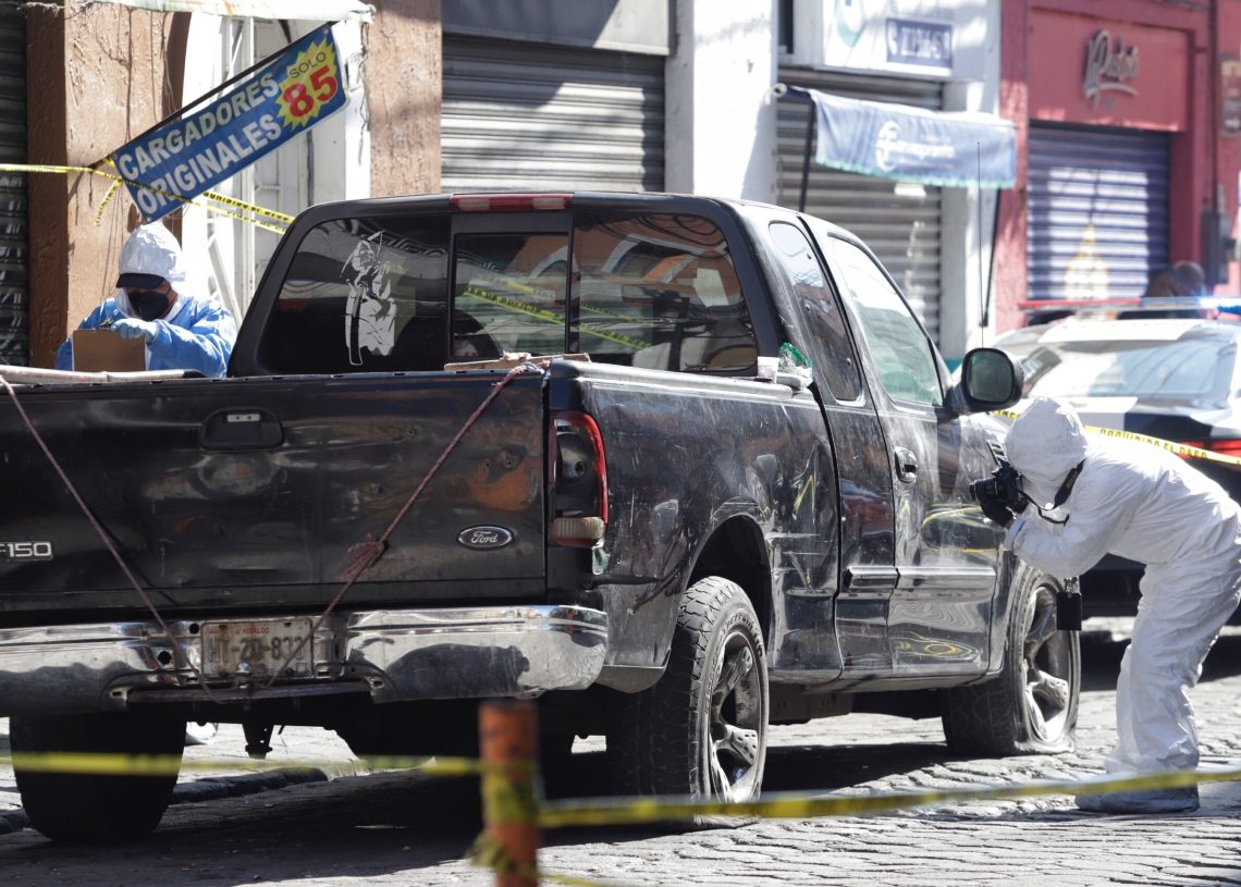 Por: Cortesía Se desata balacera en el Centro Histórico entre ambulantes y policías