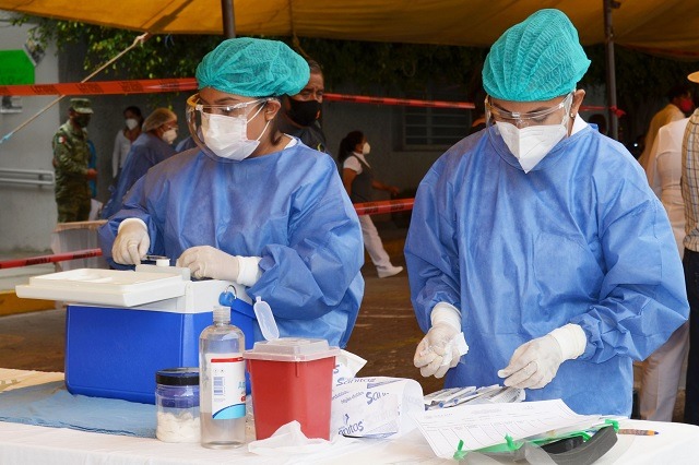 Registra Puebla un avance del 87% en la vacunación contra el Covid-19