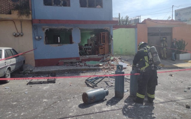 Por: Cortesía Explosión de tanque de gas deja 14 personas heridas en colonia Reforma Sur
