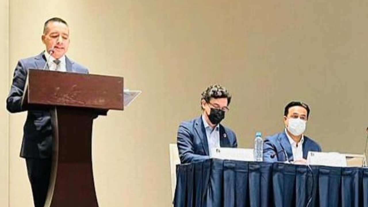 Por: Cortesía El presidente sanandreseño Edmundo Tlatehui participó en Zapopan Tlatehui en el conversatorio "La Nueva Agenda Urbana Ilustrada por gobiernos locales"