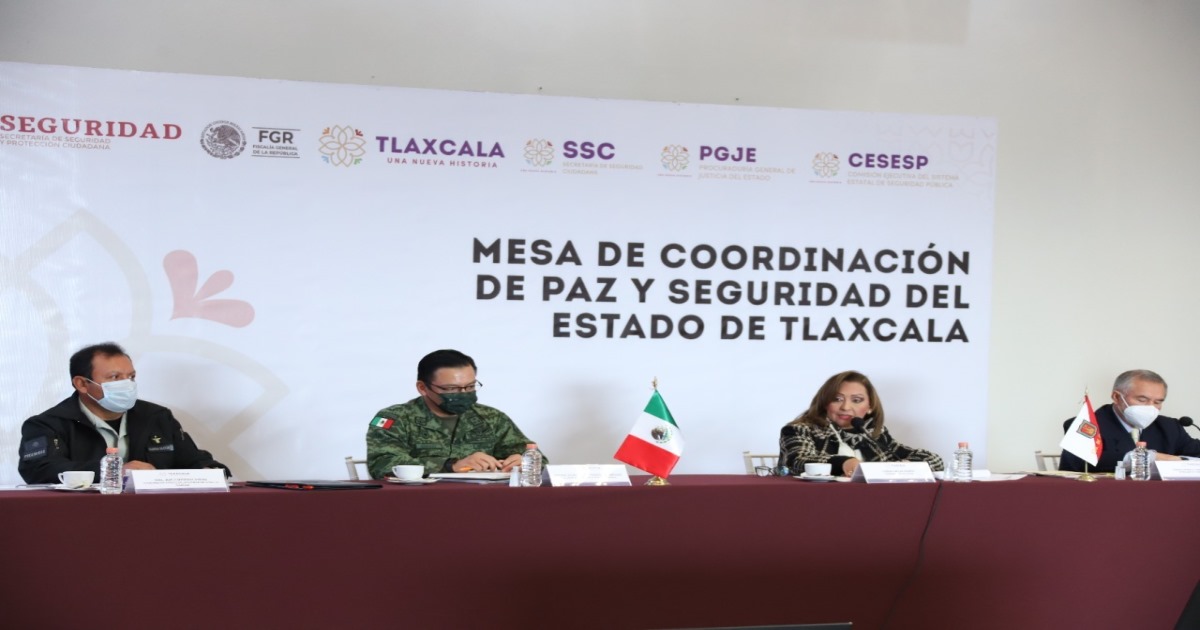 Presidió Lorena Cuéllar la mesa de coordinación de paz y seguridad