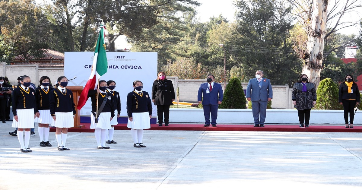 Por: Cortesía SEPE reanuda actividades cívicas