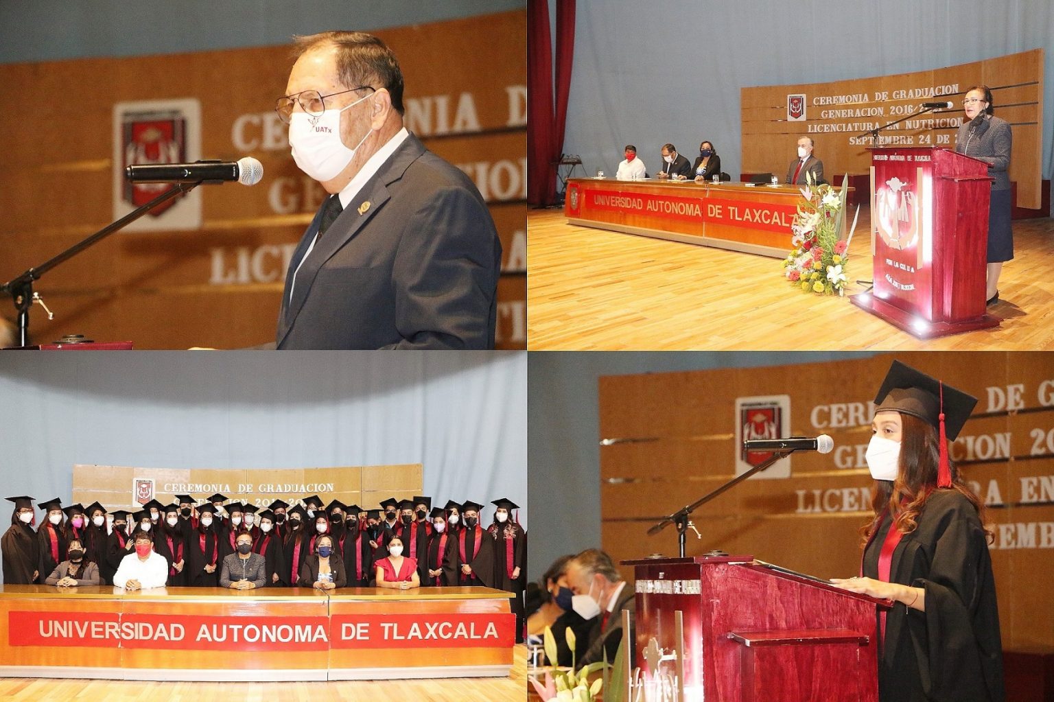 Por: Cortesía Egresa de la UATx nueva generación de nutriólogos