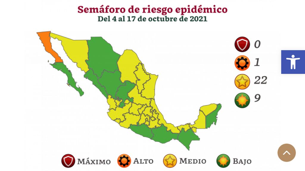 Por: Cortesía Mantiene Secretaría de Salud Federal a Tlaxcala en semáforo epidemiológico amarillo