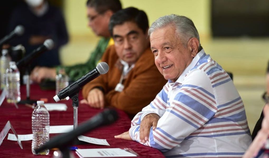 Por: Cortesía AMLO reconoce al gobierno de Puebla por apoyo a damnificados tras huracán 'Grace'