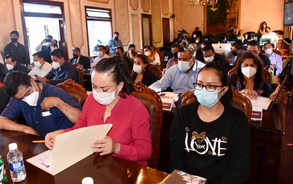 Por: Cortesía Regidoras de Tlaxcala celebran que presidentes de comunidades tengan voz y voto en el Cabildo