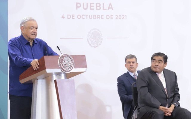 Promete AMLO que Puebla estará vacunada contra el Covid al 100% antes de finalizar octubre
