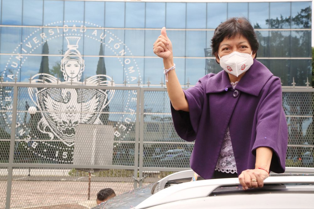 Por: Cortesía Lilia Cedillo Ramírez rinde protesta como primera rectora de la BUAP