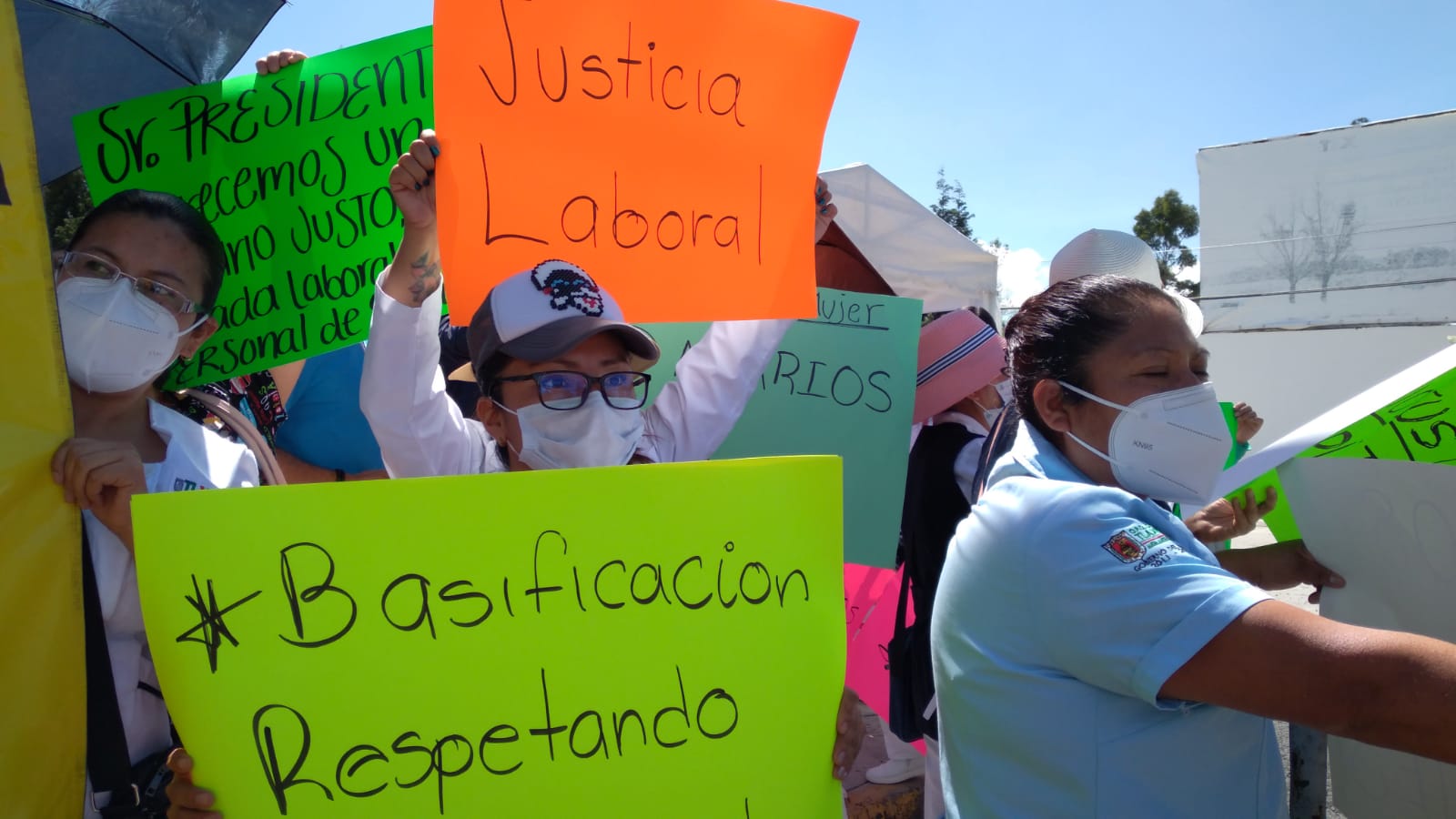 Por: Cortesía A oídos de AMLO llega inconformidad de trabajadores de SESA