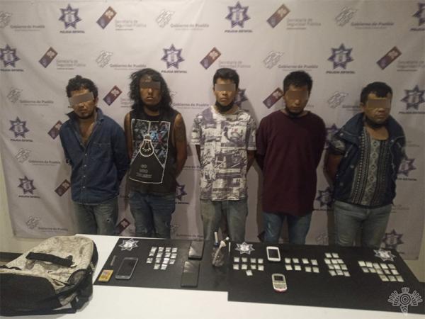 Por: Cortesía Aprehenden a banda de "El Flaco" por narcomenudeo y robo a casa habitación