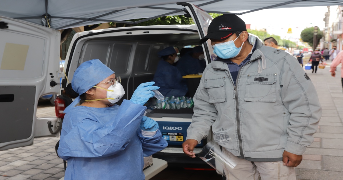 Por: Cortesía Contribuye Gobierno de Tlaxcala al ahorro familiar con tres mil 575 pruebas gratuitas de detección de covid-19