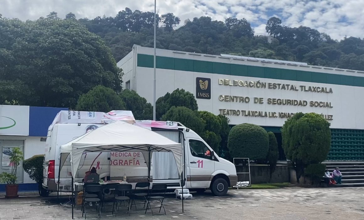 Por: Cortesía Durante octubre IMSS Tlaxcala dará servicio en sus clínicas, con mastógrafo móvil