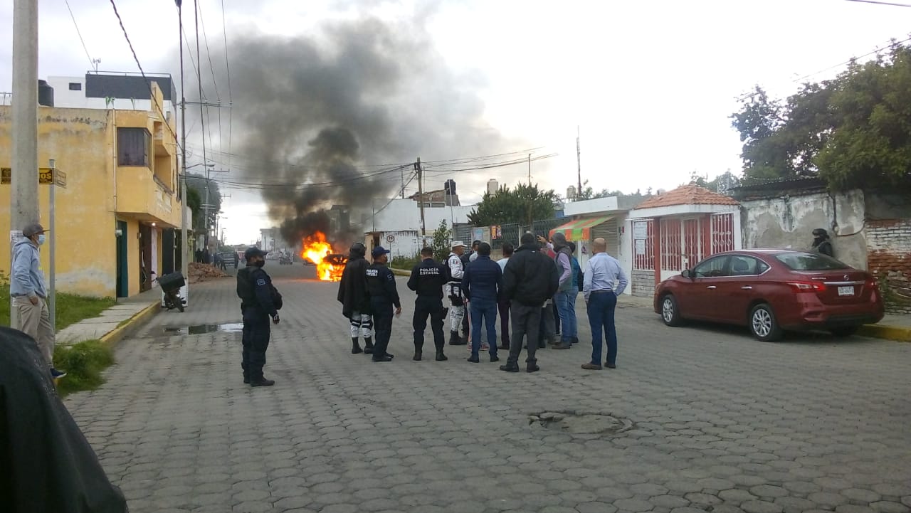 Por: Cortesía Alerta por violencia en Xicohtzinco, se desplegaron policías