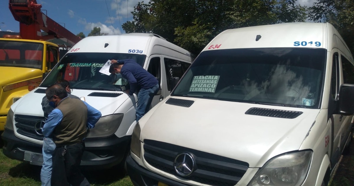 La SMyT retira de circulación diez unidades de transporte público que brindaban servicio sin placas