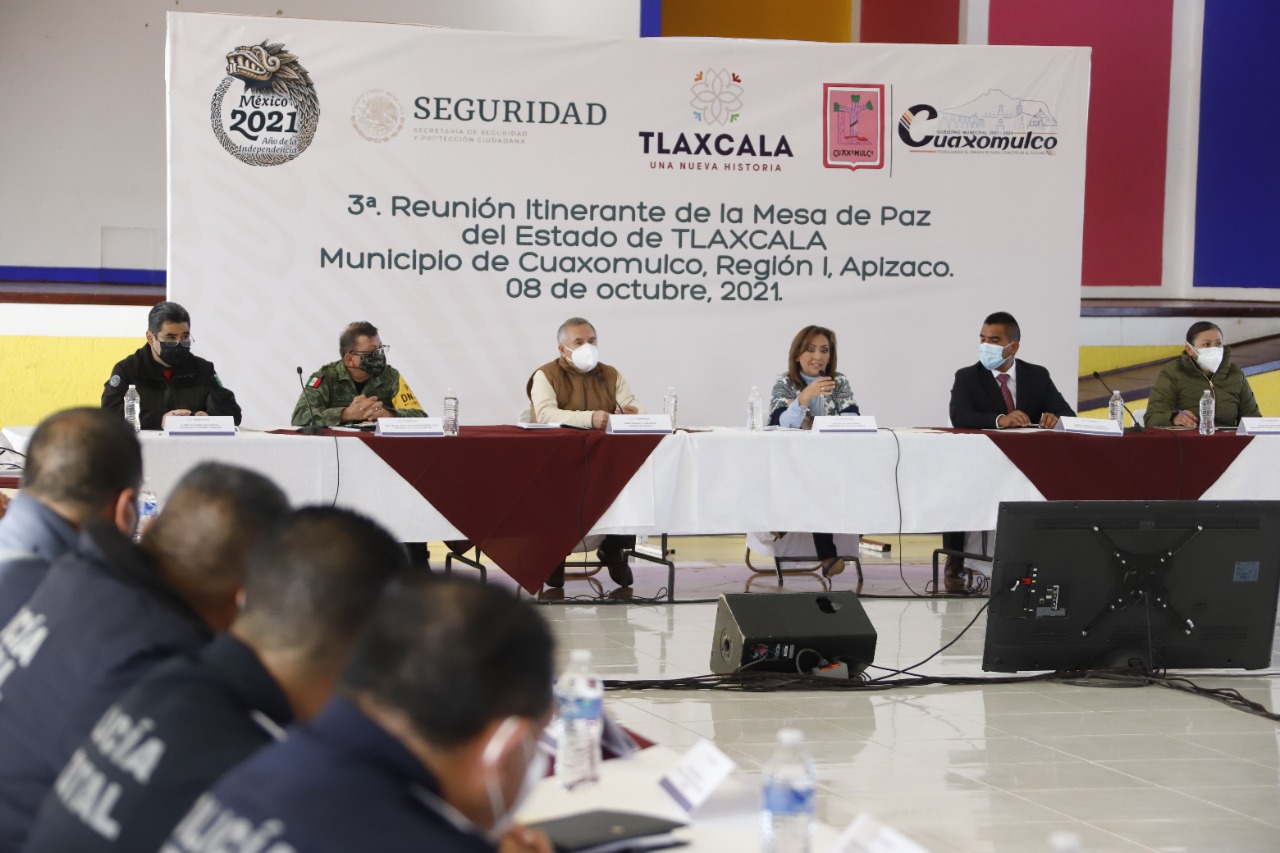 Por: Cortesía Encabezó Lorena Cuéllar tercera mesa para la construcción de la paz y seguridad región I