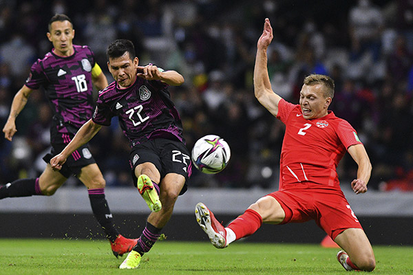 México no pasó del empate ante Canadá en el Azteca