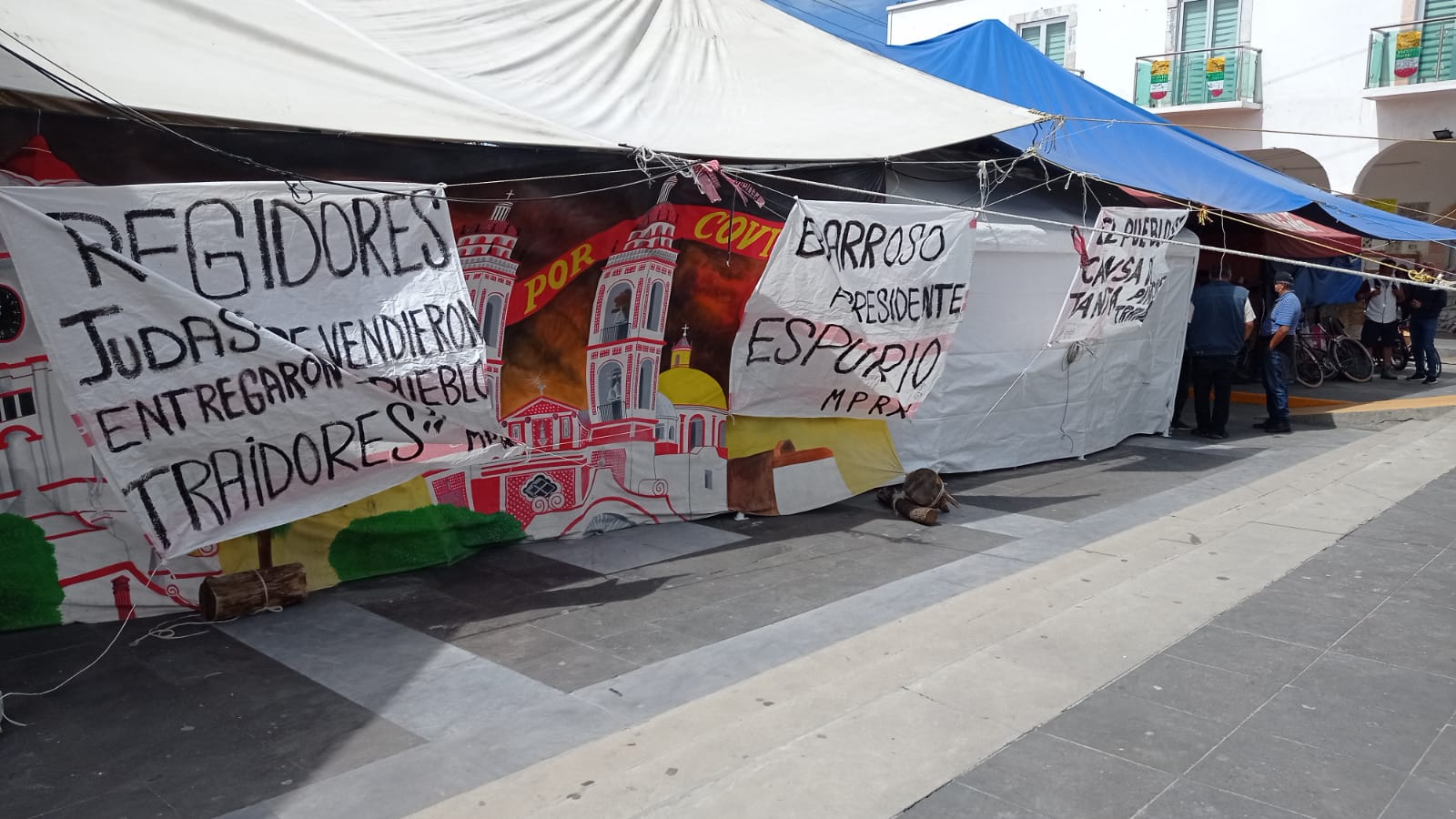 Exalcalde de Xicohtzinco rompió 'acuerdo de civilidad' con manifestantes