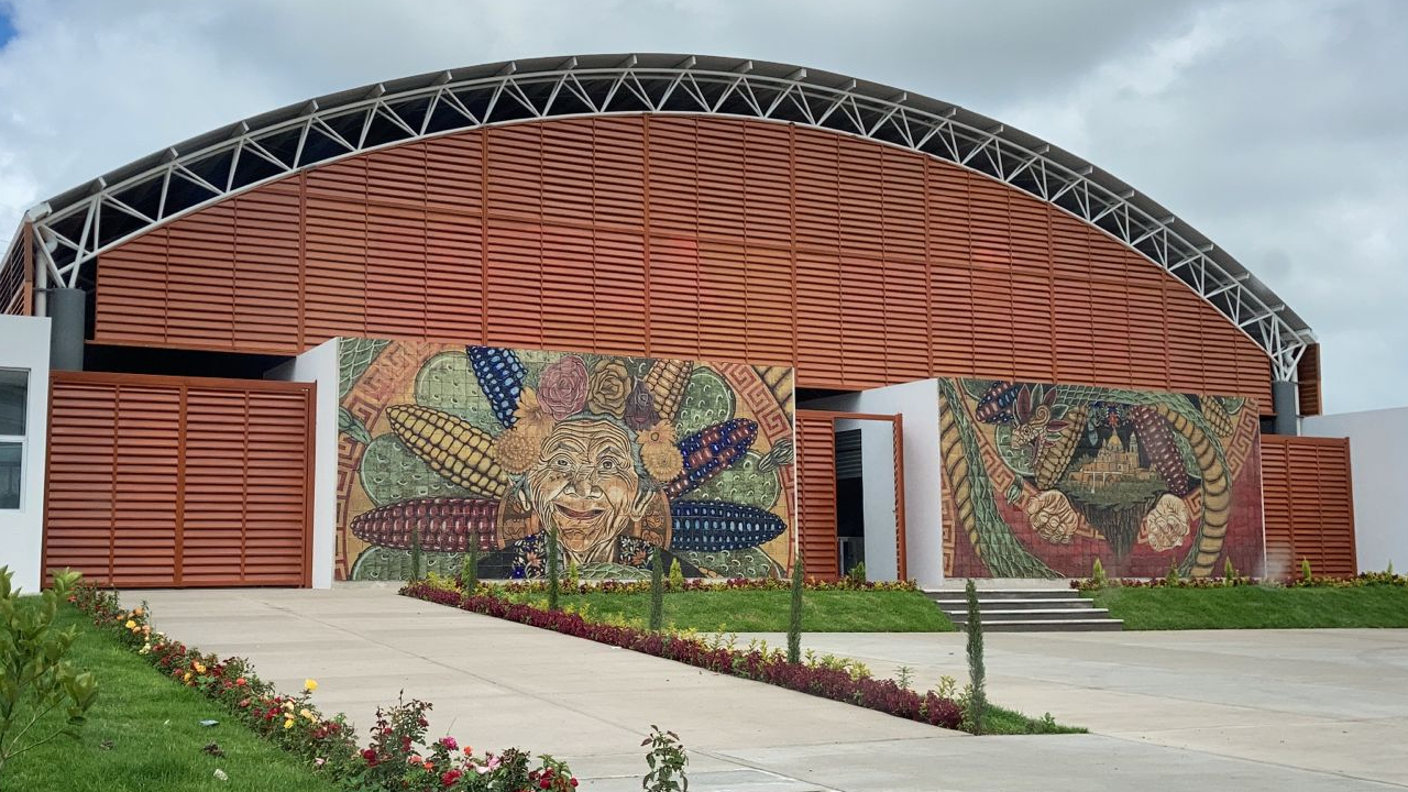 Por: Cortesía En el último día de la administración será entregado el Mercado Municipal de San Andrés Cholula