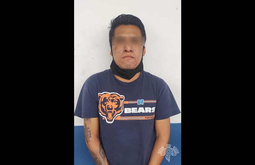 Por: Cortesía "Ofrecía droga por redes sociales": Detienen a narcomenudista en el centro de Puebla