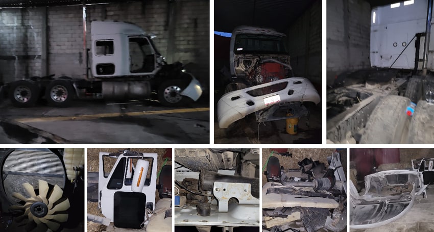 Por: Cortesía Catean domicilio en Totimehuacán y recuperan un tracto camión robado; no hay detenidos