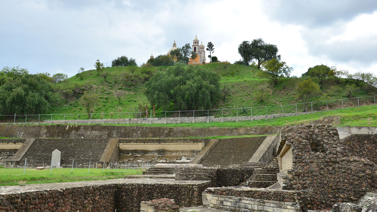 Por: Cortesía Después de 2 meses la Zona Arqueológica de Cholula volvió abrir sus puertas