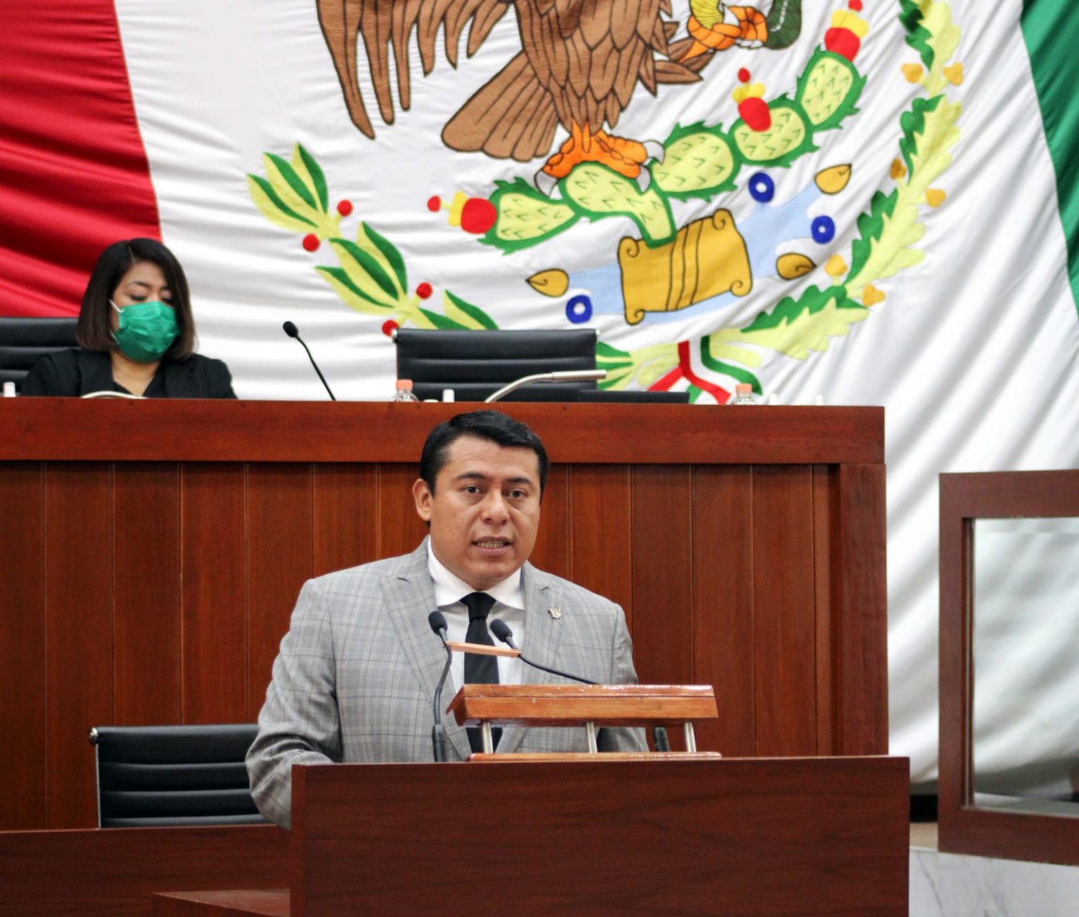 Por: Cortesía Reconoce Rubén Terán al poder ejecutivo por eliminación del fuero en Tlaxcala