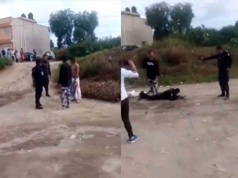Por: Cortesía "Contenido sensible"; Policía asesina a hombre con disparo a quemarropa; vecinos queman patrullas (Video)