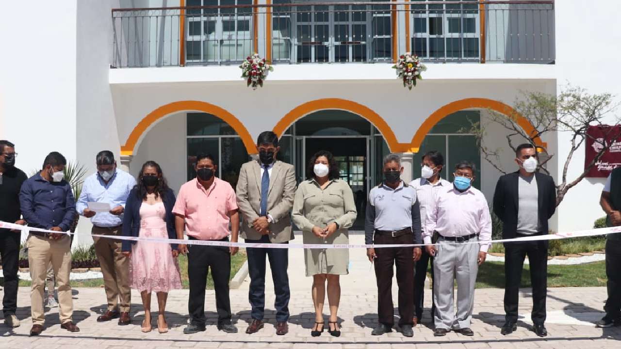 Por: Cortesía Ayuntamiento de San Andrés Cholula inauguró la nueva Presidencia Auxiliar de San Antonio Cacalotepec