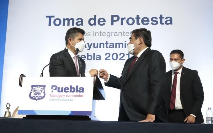 Por: Cortesía Señala Barbosa que es prioridad lograr coordinación con Ayuntamiento de Puebla en seguridad pública