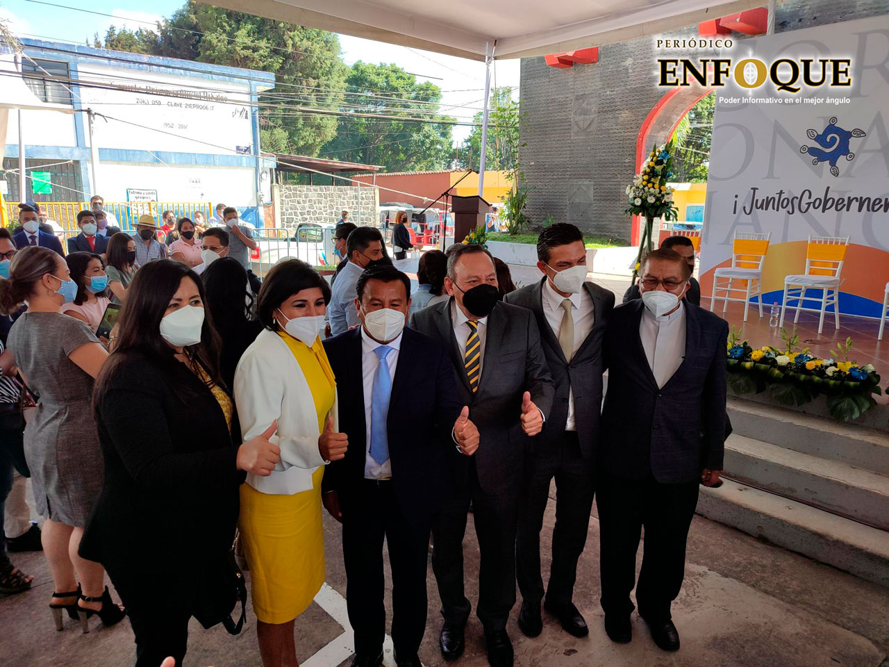 Por: Antonio Zamora Estructura nacional del PRD acompañó a Gerardo Sánchez en toma de protesta en Coronango