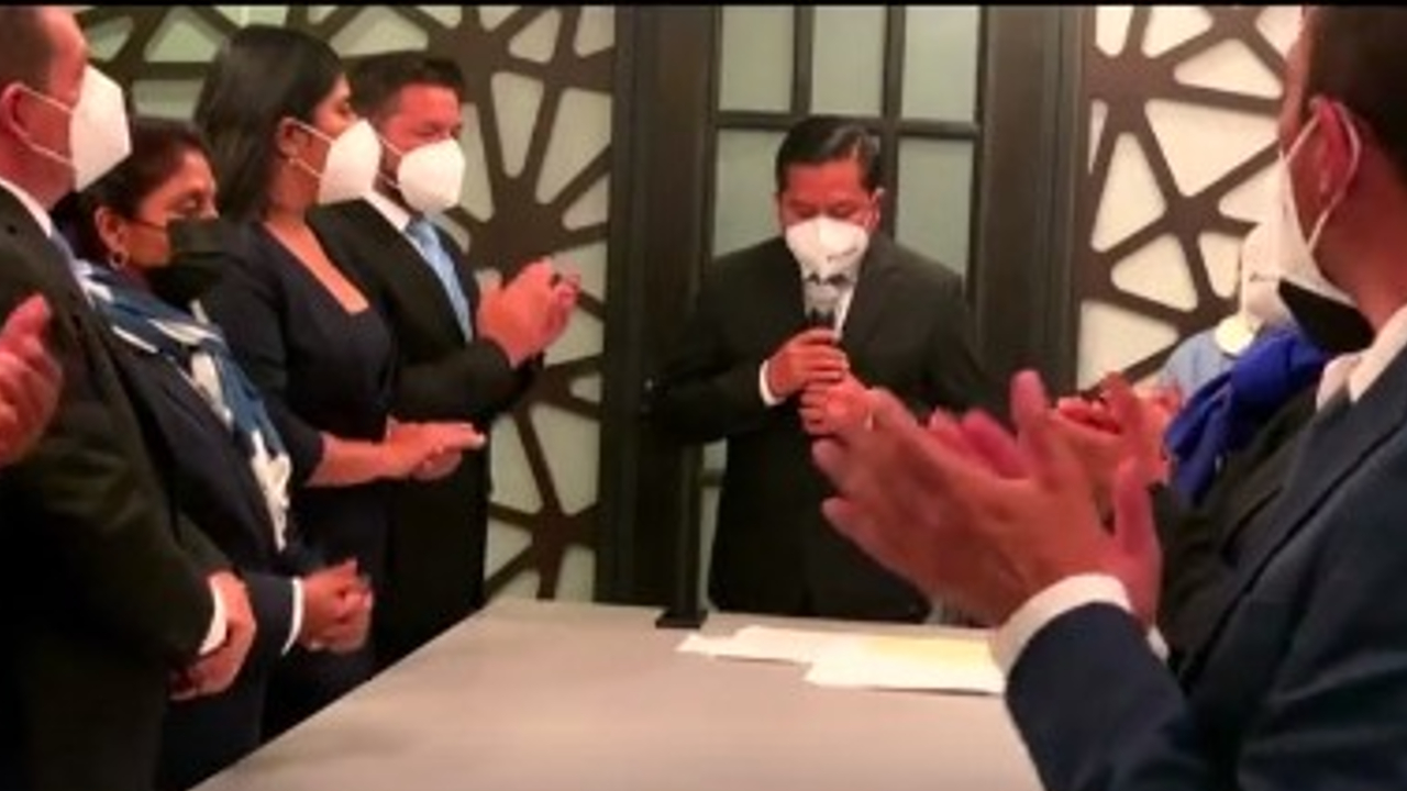 Por: Cortesía Filomeno Sarmiento rindió protesta como Alcalde de Cuautlancingo