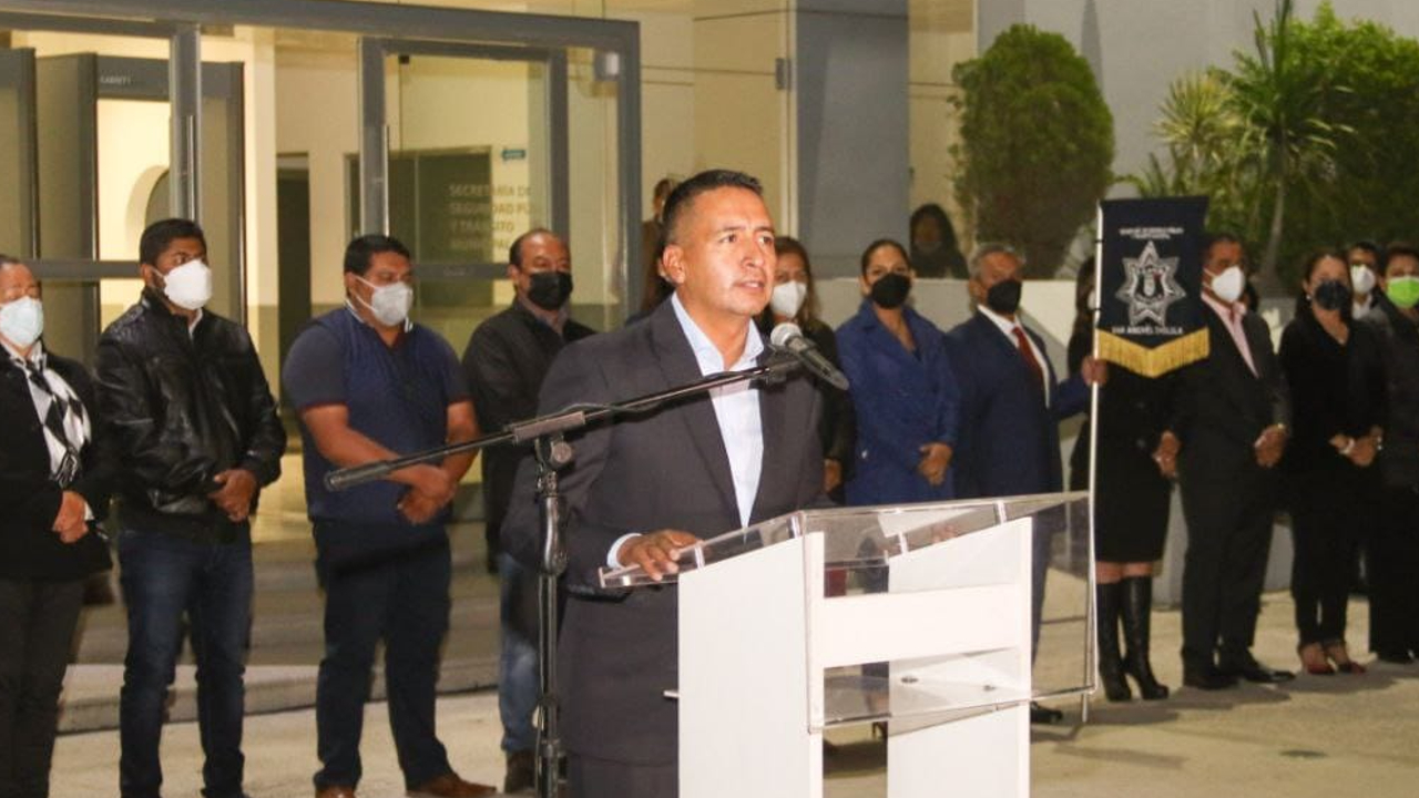 Ya fue realizado el cambio de mando de San Andrés Cholula 