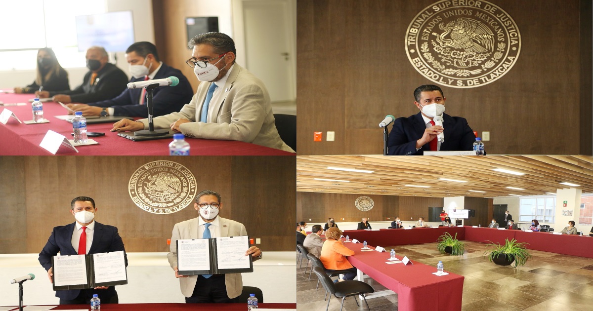 Por: Cortesía Acuerdan UATx y Poder Judicial continuar con el trabajo interinstitucional