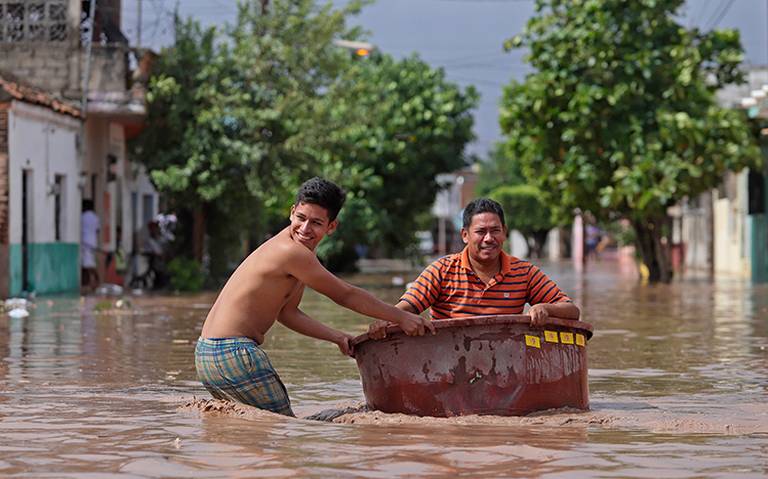 Por: Cortesía Más de 9 mil damnificados tras Huracán Pamela en Nayarit